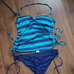 Two piece swim suit